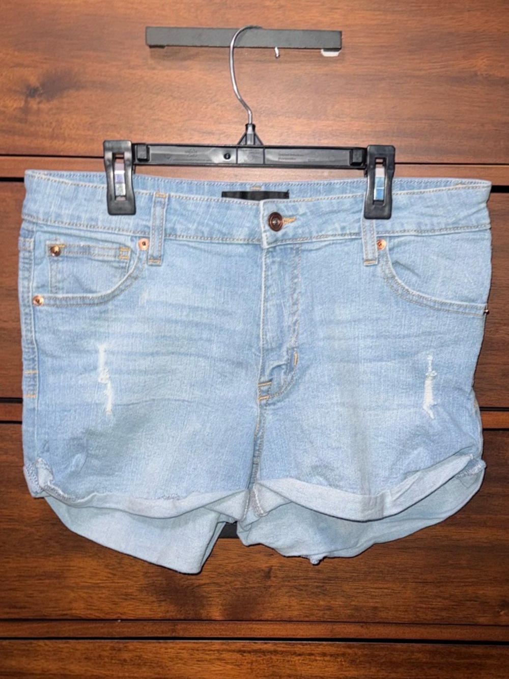 Fashion Nova | Light Blue Wash Denim Shorts